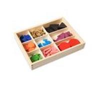 Amazing child Montessori Wooden Grammar Symbols with Box