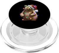 amazing christmas light bear xmas winter time PopSockets PopGrip for MagSafe