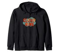 Amazing Cloud Nine Look for Funny Couples Zip Hoodie