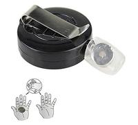 Amazing Coin Disappear Tools,Magician Performance Trick Props Black,1Pcs