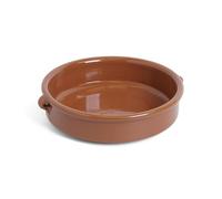 Amazing Cookware Natural Terracotta 28cm Round Dish,Brown