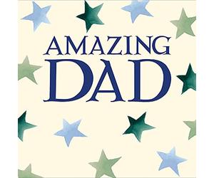 Amazing Dad Stars Emma Bridgewater Birthday Greeting Card Woodmansterne 446047