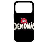 Amazing Demonic Motto Costume Case for iPhone 17 Pro