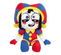 Amazing Digital Circus Talking Pomni Plush, Press Pomni's Foot And Hear Her Say 13 Unique Phrases, 12" / 30 CM Interactive Plush Figure Made With Premium Materials Embroidery