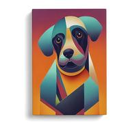 Amazing Dog Canvas Wall Art Print 30x20 Inch