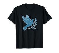 Amazing Dove in Peace Colors for Religious Lovers T-Shirt