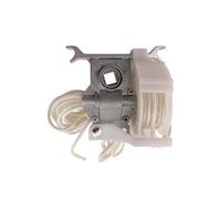 Amazing Drapery Hardware PRE-CORDED High Profile Cord Tilt Control/geared for SQUARE ROD (1, White)