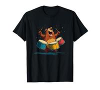 Amazing Drums Bear Costume for Bears and Drummer T-Shirt