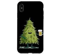 Amazing Drunk Christmas Tree with Beer for Man and Woman Case for iPhone XS Max