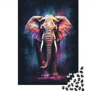 Amazing Elephant Jigsaw Puzzle 1000 Pieces for Adults, Elephant Themed Animal Theme, Relaxing Challenge, 70x50cm/1000pcs