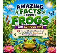 Amazing Facts About Frogs for Curious Kids: 50 Fun and Educational Facts About Frog Life, Habitats, Behavior, and Amazing Adaptations for Curious Kids Ages 7-13