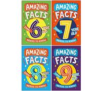 Amazing Facts Every Kid Needs to Know 6 7 8 9 Year Old By Catherine Brereton 4 Books Collection Set