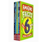 Amazing Facts Every Kid Needs to Know Series 6-10 Year Old Collection 5 Books Set By Catheine Brereton, Clive Gifford