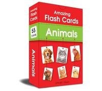 Amazing Flash Cards Animals: Early Development OF Preschool Toddler (54 Cards)