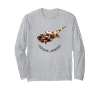 Amazing Foods of the World Humor - Cyprus Souvlaki Long Sleeve T-Shirt