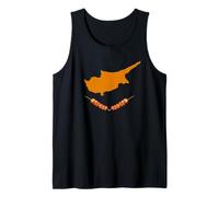 Amazing Foods of the World Humor - Cyprus Souvlaki Tank Top