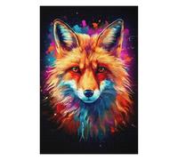 Amazing Fox Art Classic Jigsaw Puzzle for Adults, 1000 PCS