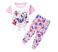 Amazing Friends Pyjamas Set for Girls Cartoon Superhero Pjs Nighties Sleepwear for Kids 3-8 Years