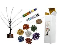 Amazing Gemstone Chakra Decor Crystal Tree DIY Kits for Adults Kids, Makes a Perfect Office Table Feng Shui Tree Holistic Gifts for Women