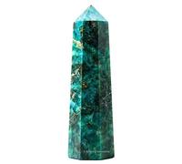Amazing Gemstone Chrysocolla Shattuckite Crystal Towers ~ Natural Healing Point Obelisk for Reiki and Grid (2 to 3 INCH)