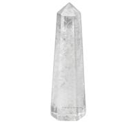 Amazing Gemstone Clear Quartz Crystal Towers ~ Natural Healing Point Obelisk for Reiki and Grid (3- Inch)