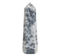 Amazing Gemstone Dendrite Opal Crystal Towers ~ Natural Healing Point Obelisk for Reiki and Grid (3- Inch)