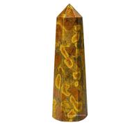 Amazing Gemstone Fruit Jasper Crystal Towers ~ Natural Healing Point Obelisk for Reiki and Grid (2 to 3 INCH)