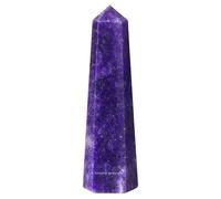 Amazing Gemstone Lepidolite Crystal Towers ~ Natural Healing Point Obelisk for Reiki and Grid (2 to 3 INCH)