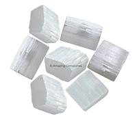 Amazing Gemstone Selenite Crystal Raw Stones for Healing - 1/2 lb Bulk Selenite Sticks Healing Crystals for Protection, Crystal Grid, Energy Piedra Selenita Original Gift