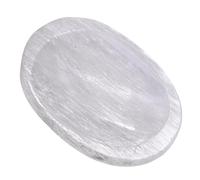 Amazing Gemstone Selenite Worry Stone Crystals and Healing Stones - for Stress Relief Gifts Piedra Crystal Fidget, Relaxation Unique Stocking Stuffers Birthday Women