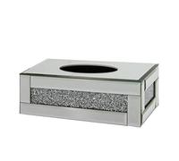 Amazing Gift Home Inspirations Crushed Crystal and Mirror Rectamgular Tissue Box