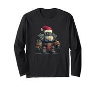 Amazing Golem in Christmas Mood with Xmas Costume Long Sleeve T-Shirt