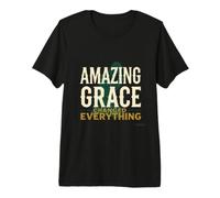 Amazing Grace Changed Everything Christian Faith Design Premium T-Shirt