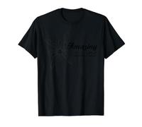 Amazing Grace Christian Floral Faith Value Graphic T-Shirt