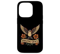 AMAZING GRACE - Christian Hymn - Swallow Bird Flowers Case for iPhone 14 Pro
