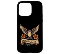 AMAZING GRACE - Christian Hymn - Swallow Bird Flowers Case for iPhone 15 Pro Max