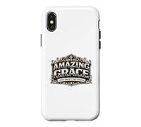 Amazing Grace How Sweet The Sound Christian Hymn Gift Case for iPhone X/XS