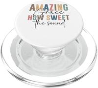 Amazing Grace How Sweet The Sound Uplift PopSockets PopGrip for MagSafe