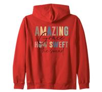 Amazing Grace How Sweet The Sound Uplift Zip Hoodie