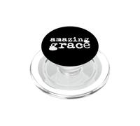 Amazing Grace Inspirational Quote Christian graphic PopSockets PopGrip for MagSafe