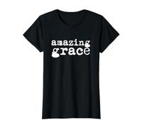Amazing Grace Inspirational Quote Christian Graphic Value Graphic T-Shirt