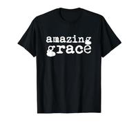 Amazing Grace Inspirational Quote Christian Graphic Value Graphic T-Shirt