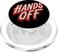 Amazing Hands Off Speech Emblem PopSockets PopGrip for MagSafe