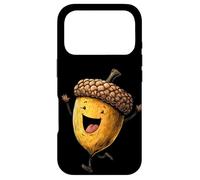 Amazing Happy Acorn Cartoon Look for Oak Tree and Fall Fans Case for iPhone 17 Pro