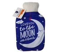 Amazing Health Cute Seasonal Winter Novelty Hot Water Bottles (Printed Moon)
