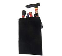 Amazing Health Folding Walking Stick Holder- Soft Feel with Drawstring (Black)