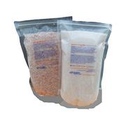Amazing Health® Himalayan Salt 2KG mix of 1kg fine and 1kg coarse for table use