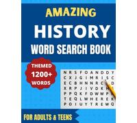 Amazing History Word Search Book: Difficult Themed Puzzles on History for Adults ,Seniors and Teenagers Who Love World History