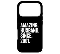 Amazing Husband Since 2001 25th wedding anniversary 25 years Case for iPhone 17 Pro