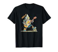 Amazing Knight with Guitar for Rock'n Roll Lovers T-Shirt